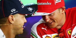 Foto zur News: Räikkönen über den Teamkollegen Vettel: &quot;Wäre schön&quot;