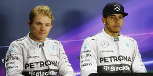 Foto zur News: Formel-1-Live-Ticker: Videobeweis: Lewis schneller als Nico