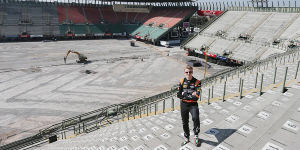 Foto zur News: Mexiko 2015: Umbauten an Formel-1-Strecke gehen voran