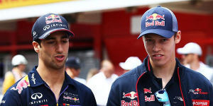 Foto zur News: Ricciardos Respekt vor Kwjat: &quot;Wenn er sofort gewinnt...&quot;
