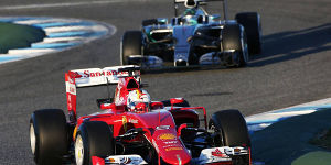 Foto zur News: Formel-1-Tests 2015 in Jerez: Bestzeit für Vettel