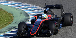 Foto zur News: Nur sechs Runden für Alonsos McLaren: &quot;Kein Problem&quot;