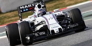 Foto zur News: Williams: Valtteri Bottas nach Mercedes-Topzeit ernüchtert