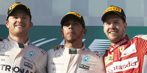 Foto zur News: &quot;Sebastian darf kommen&quot;: Rosberg lädt Vettel zu Mercedes ein