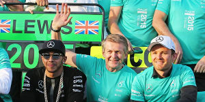 Foto zur News: &quot;Anti-Mercedes-Maßnahmen&quot;: Nico Rosberg ist empört
