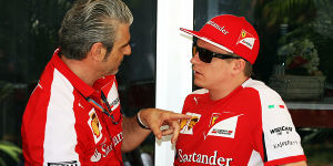 Foto zur News: Ferrari-Teamchef: Der &quot;Iceman&quot; ist in Wahrheit sehr sensibel