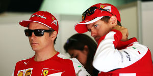 Foto zur News: Sebastian Vettel: Räikkönen-Kritik &quot;Natur der Formel 1&quot;