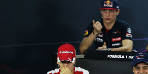 Foto zur News: Sebastian Vettel begeistert: Verstappen war eine