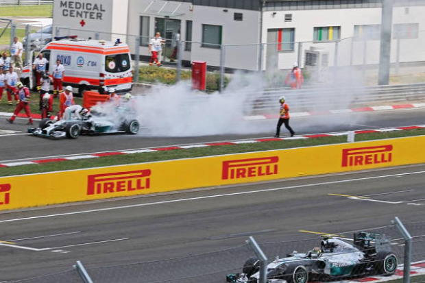 Foto zur News: Pechvogel Hamilton: Rosberg in Ungarn wieder auf Pole