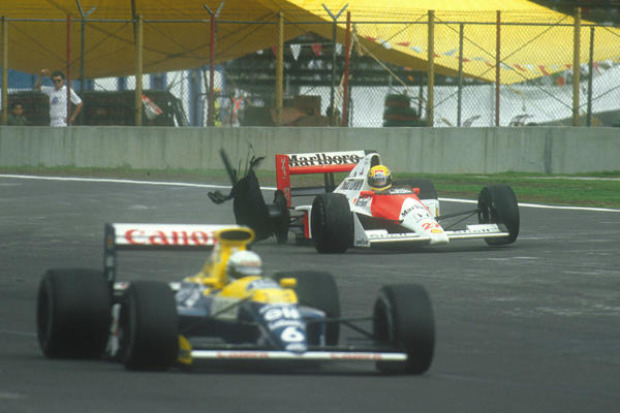 Foto zur News: 1990: Ein Mexiko-Grand-Prix für die Ewigkeit