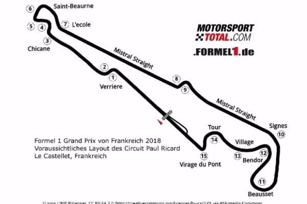 Foto zur News: Paul Ricard gibt Formel-1-Layout und Termin bekannt