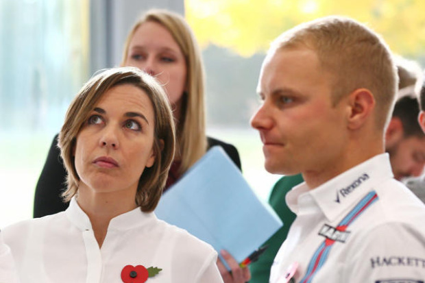 Claire Williams, Valtteri Bottas Claire Williams, Valtteri Bottas