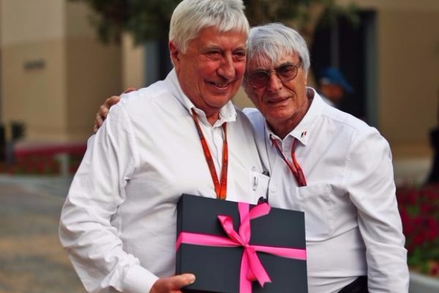 Bernie Ecclestone und Herbie Blash Bernie Ecclestone und Herbie Blash