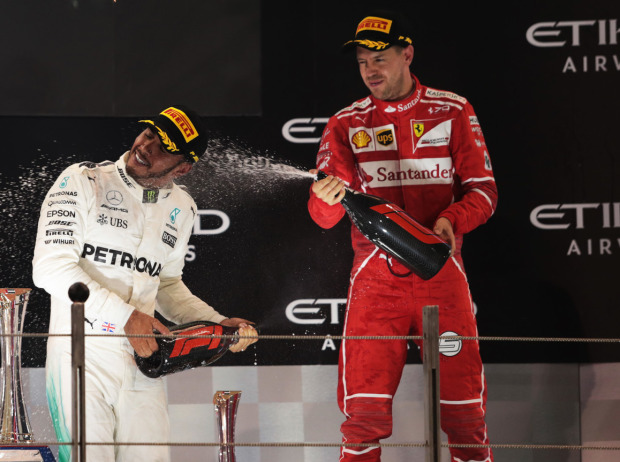 Foto zur News: Vizeweltmeister Vettel lobt Hamilton, Räikkönen WM-Vierter