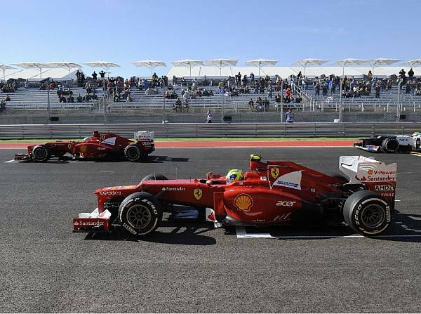 Foto zur News: Ferrari taktiert: Alonso rückt um einen Startplatz auf
