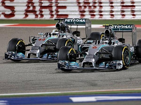 Foto zur News: Mercedes im Teamduell: Bis der erste Flügel fällt