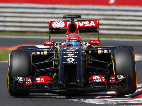 Foto zur News: Lotus: Maldonado experimentiert, Grosjean eingebremst