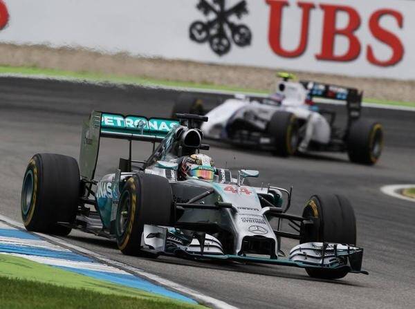 Foto zur News: Williams: Mercedes ist vorn, aber dahinter...