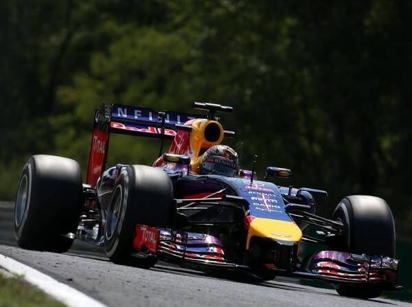 Foto zur News: Vettel und Ricciardo im "Spa-Fieber"
