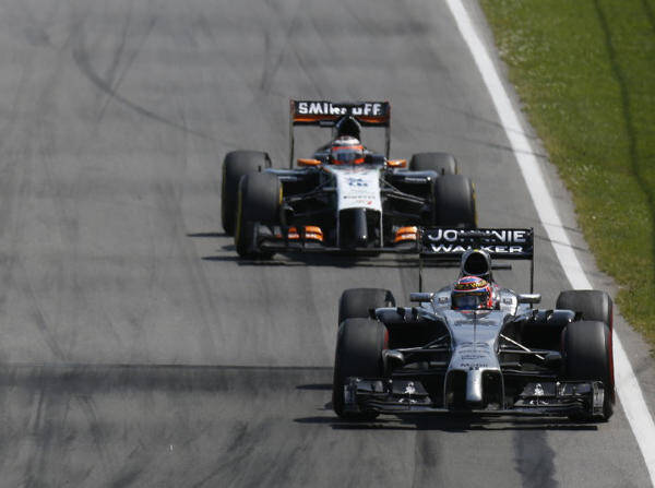 Foto zur News: Force India vs. McLaren Teil zwei: Kampf bis zum bitteren Ende