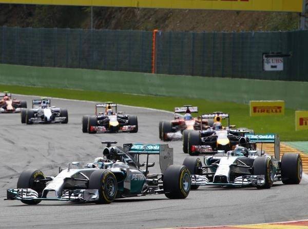 Foto zur News: Wolff widerspricht Hamilton: Crash keine Absicht von Rosberg