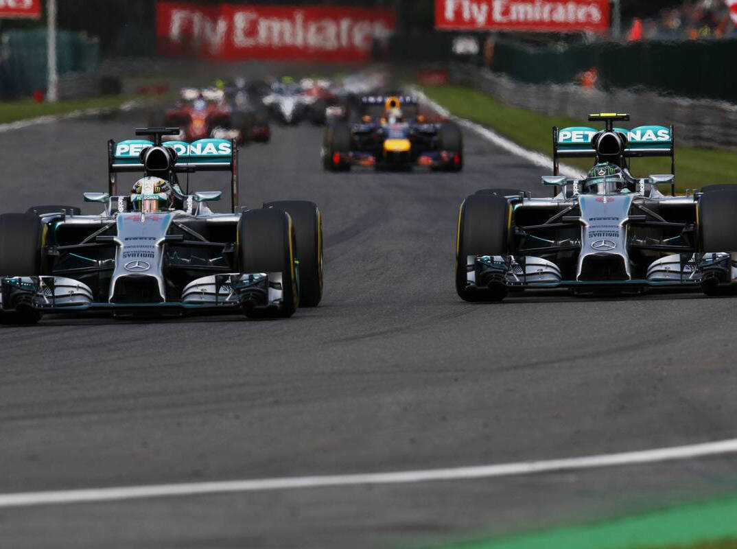 Foto zur News: Hamilton gegen Rosberg: Wer steckt in Monza zurück?