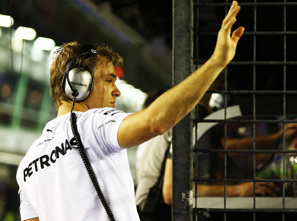 Foto zur News: Herr Rosberg sucht sein Glück - in Japan