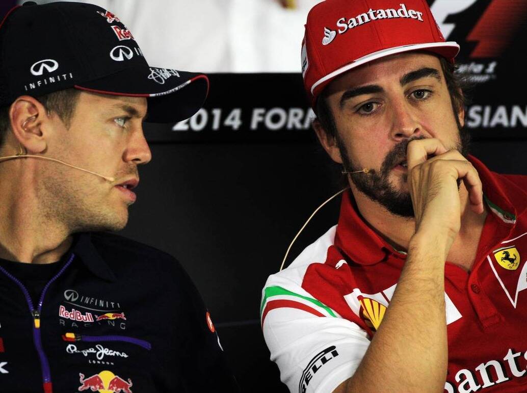 Foto zur News: Coulthard #AND# Villeneuve: Vettel hat Alonsos Pläne durchkreuzt