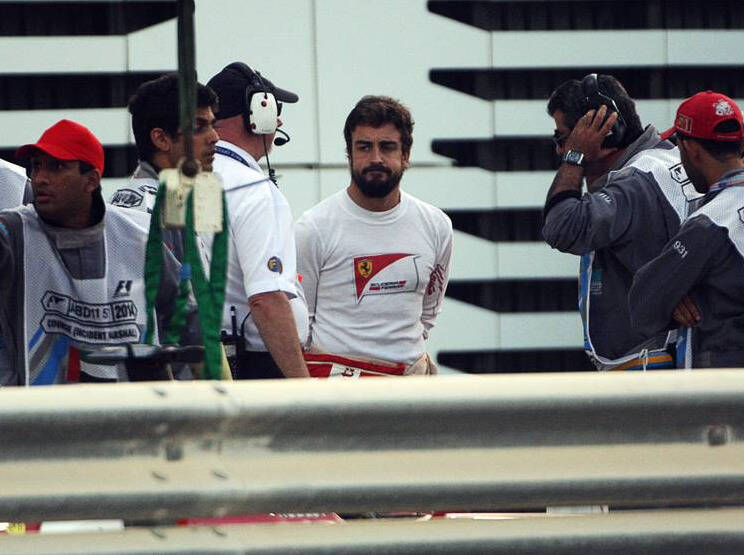 Foto zur News: Ferrari: Verlorener Tag für Alonso, Zuversicht bei Räikkönen
