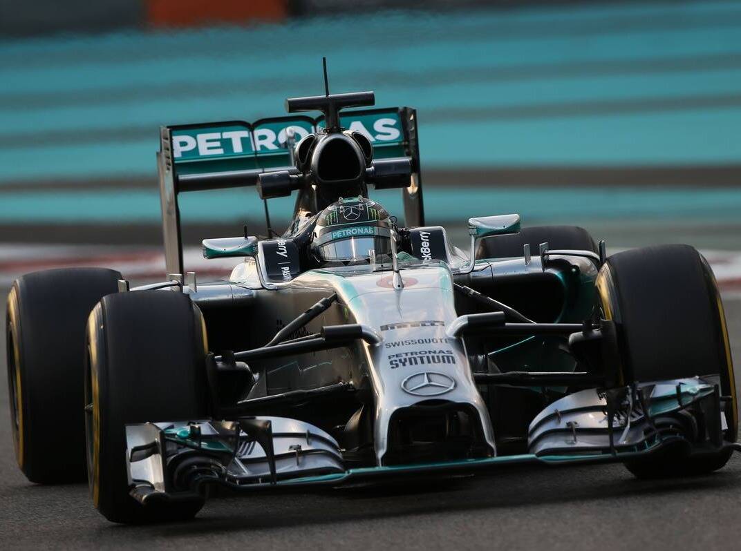 Foto zur News: Rosberg als fleißiger Arbeiter im Testeinsatz