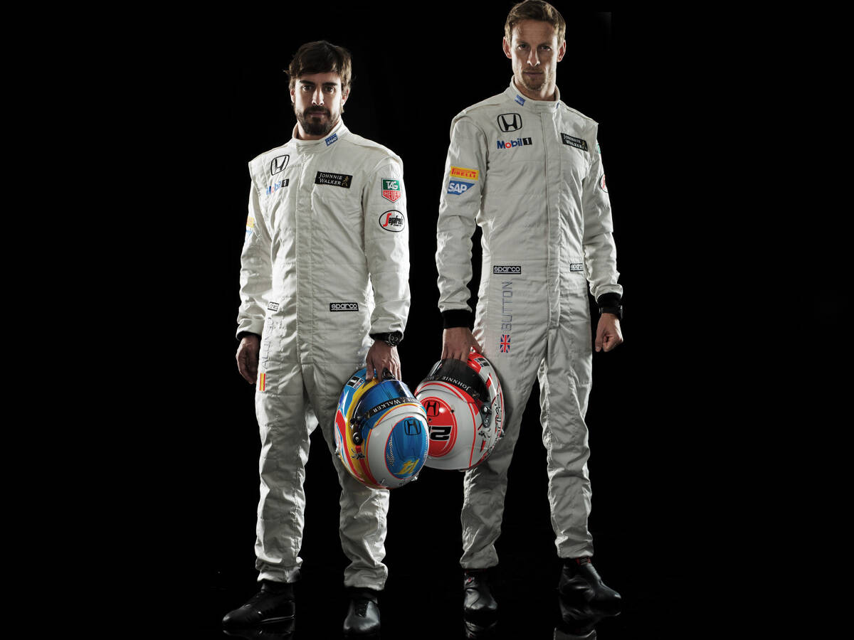 Foto zur News: Alonso und Button: "Die Motivation könnte nicht größer sein"