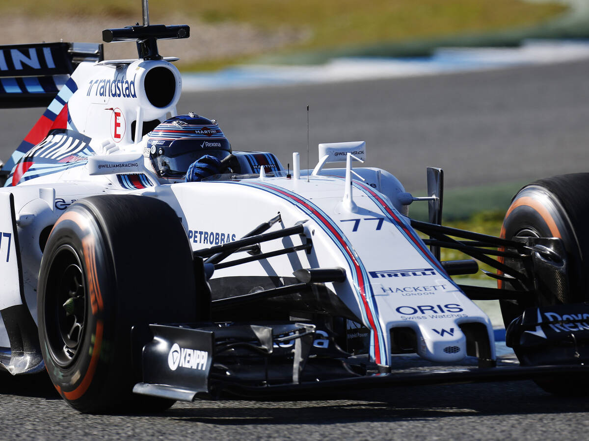 Foto zur News: Williams mit Formel-1-Testauftakt 2015 in Jerez zufrieden