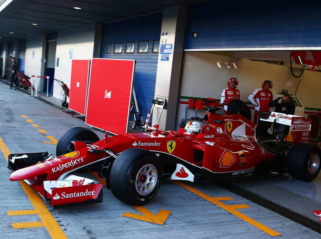 Foto zur News: Schnupperkurs auf Italienisch: Vettels Einstand bei Ferrari