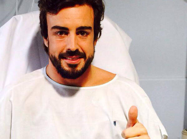 Foto zur News: Fernando Alonso: Ärzte entscheiden in der kommenden Woche