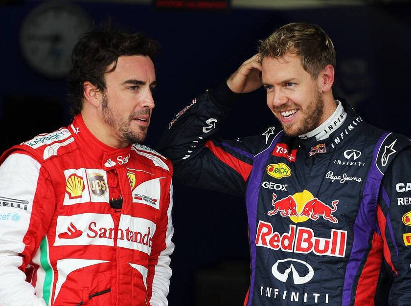 Foto zur News: Sebastian Vettel: "Bedauere, nicht gegen Alonso zu fahren"