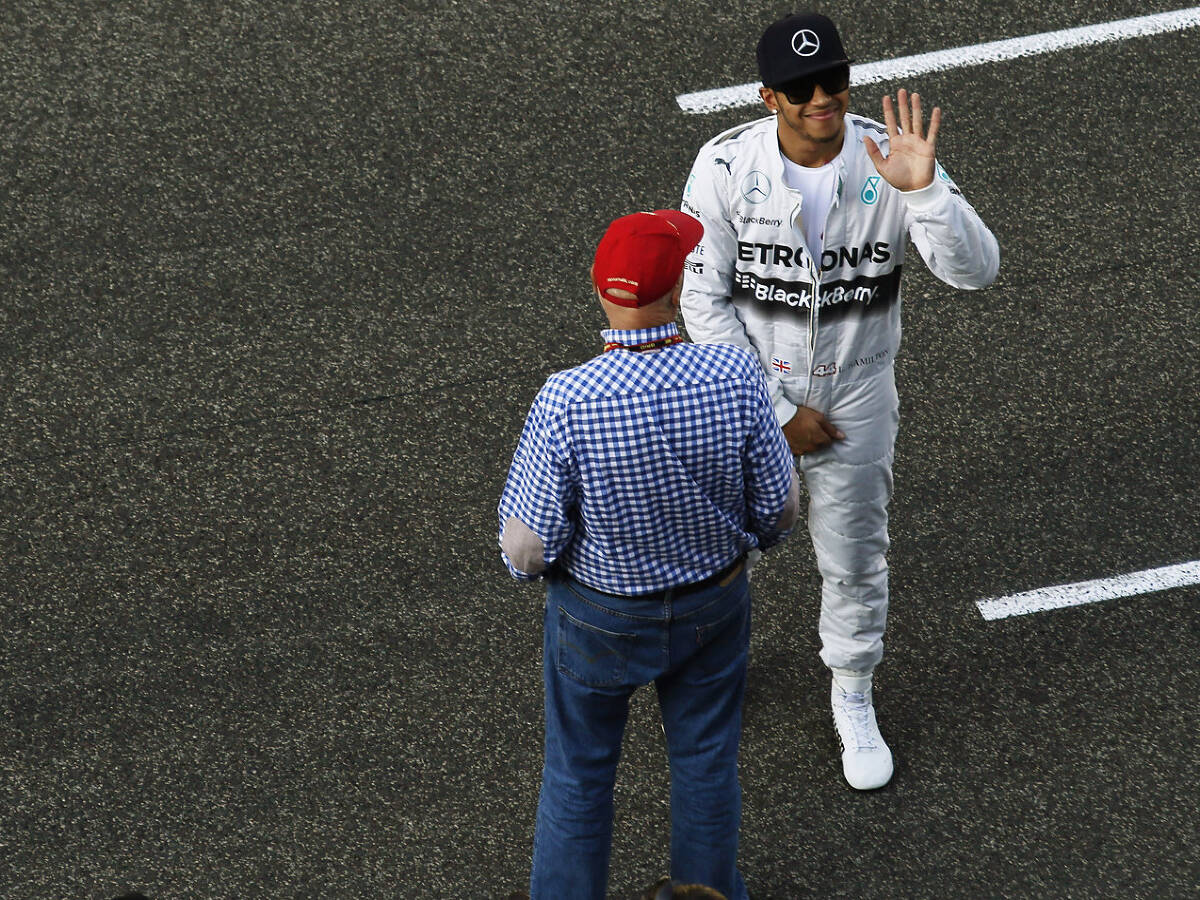 Foto zur News: Niki Lauda kritisiert Lewis Hamilton für Funkspruch