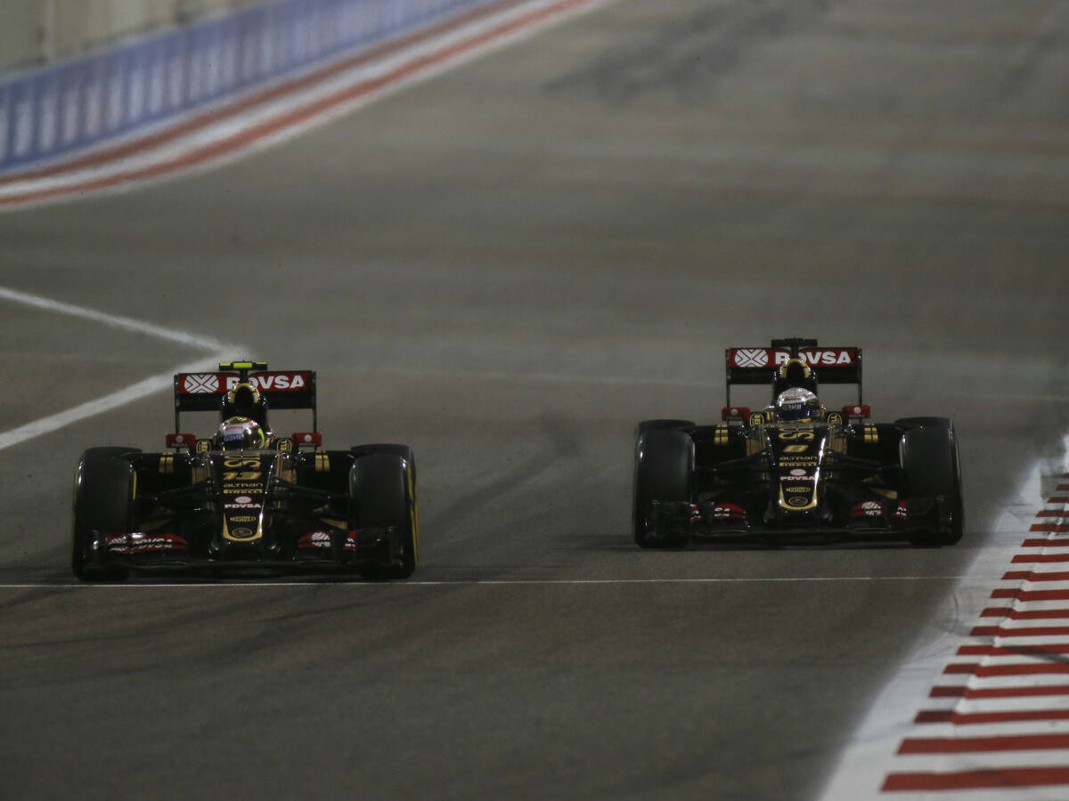 Foto zur News: Lotus: Grosjean effizient, Maldonado ereignisreich