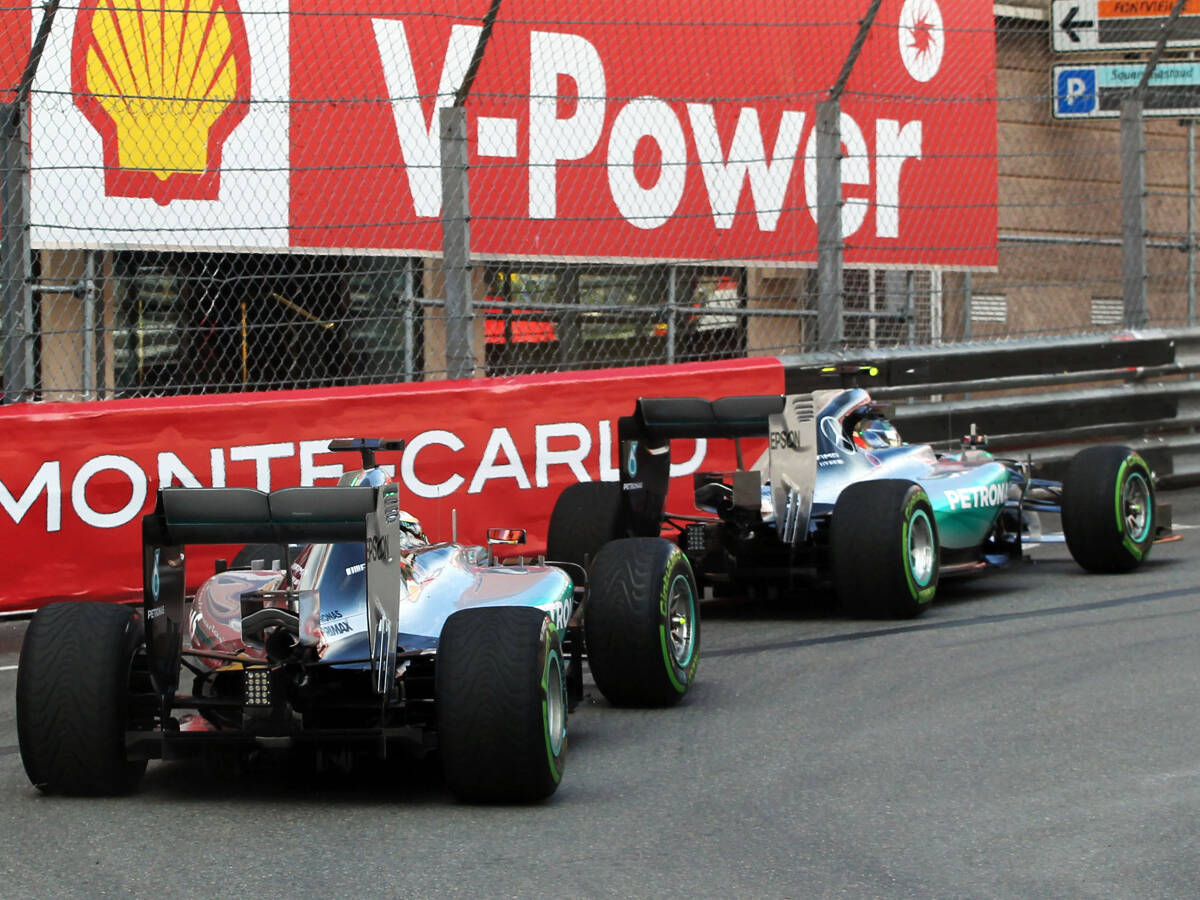 Foto zur News: Formel 1 Monaco 2015: Hamilton Schnellster im Regen