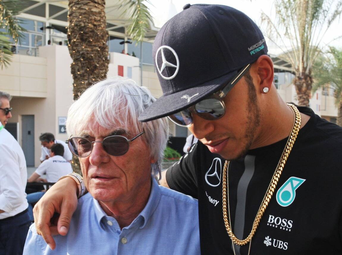 Foto zur News: Hamilton-Fan Ecclestone: "Rosberg fehlt das Selbstvertrauen"