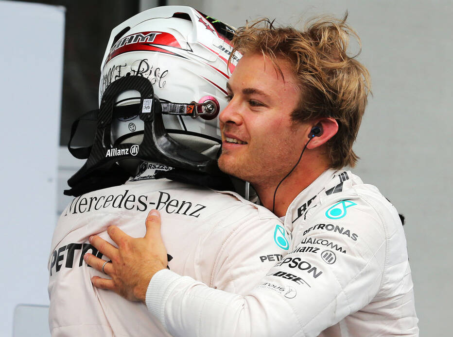 Foto zur News: Rosberg: Freundschaft mit Hamilton "bleibt auf der Strecke"