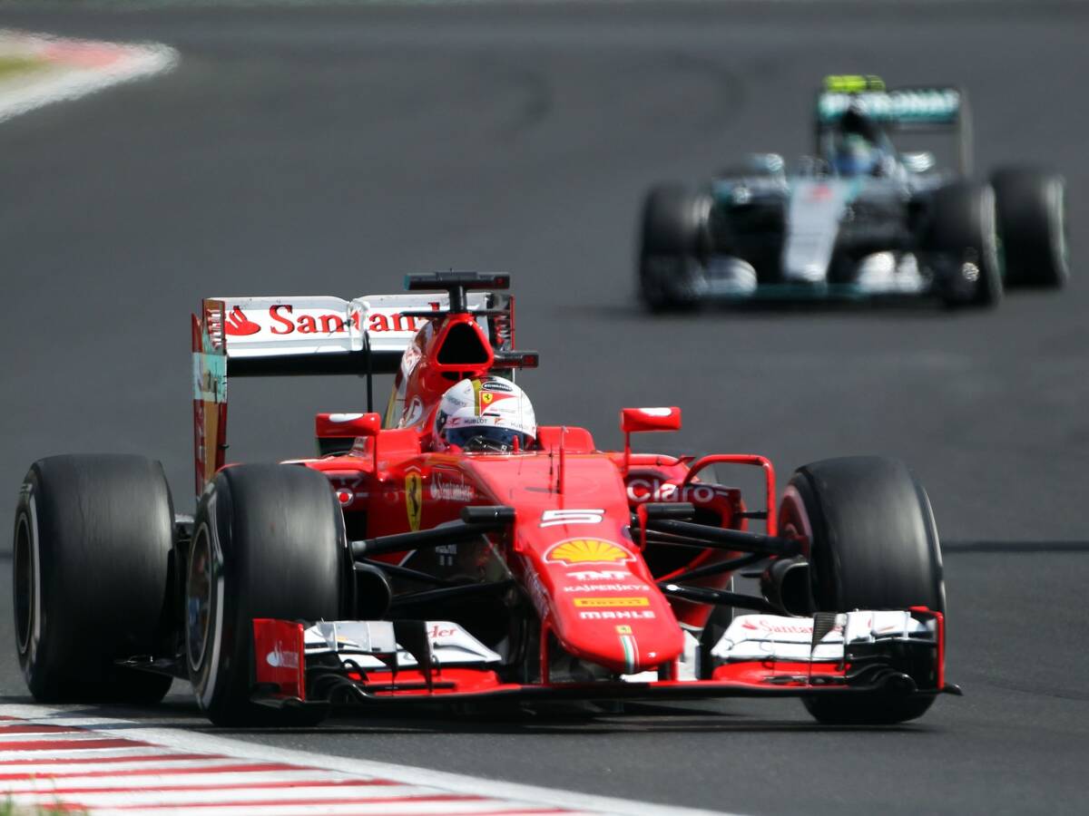 Foto zur News: Ferrari-Sieg in Ungarn: Plötzlich schneller als Mercedes...