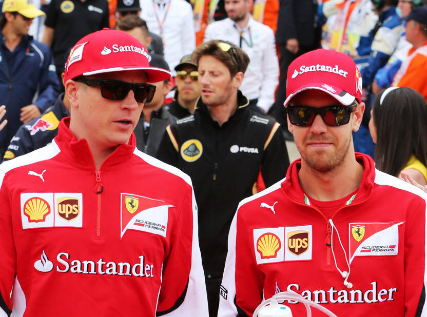 Foto zur News: "Um die Meinung gefragt": Vettel begrüßt Räikkönen-Vertrag