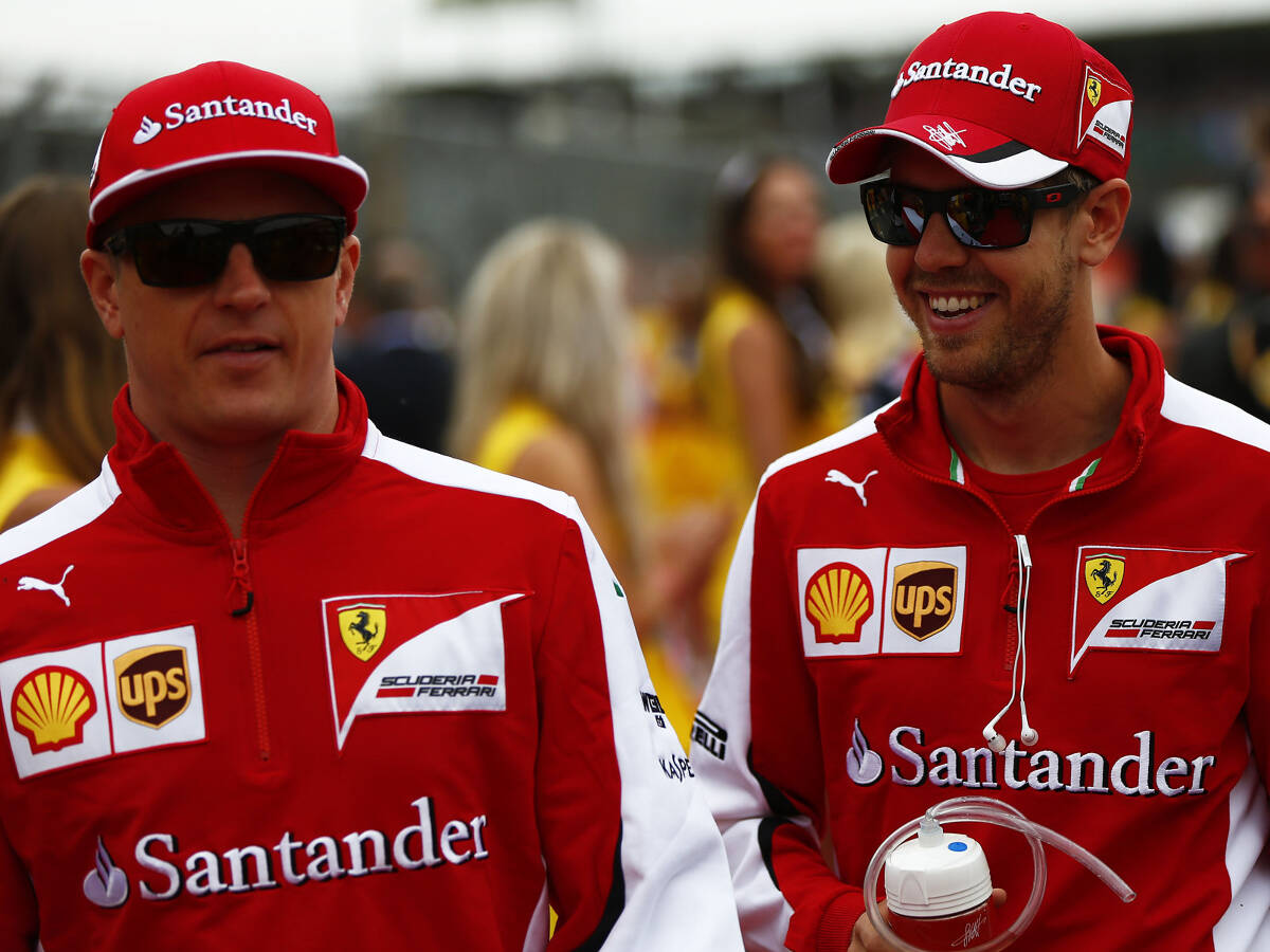Foto zur News: Räikkönen lobt Vettels Offenheit: "Gut für das Team"
