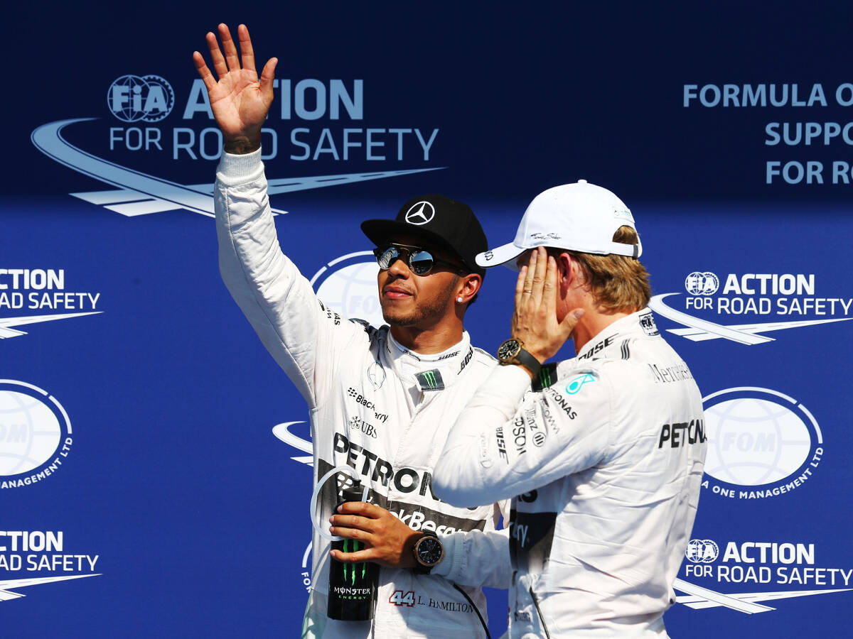 Foto zur News: Nico Rosberg: Pole-Trophy 2014 nie bekommen