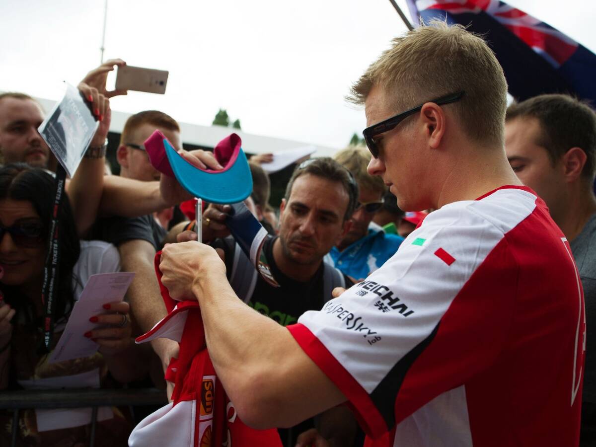 Foto zur News: Kimi Räikkönen: Spa-Problem "noch nie vorher aufgetreten"