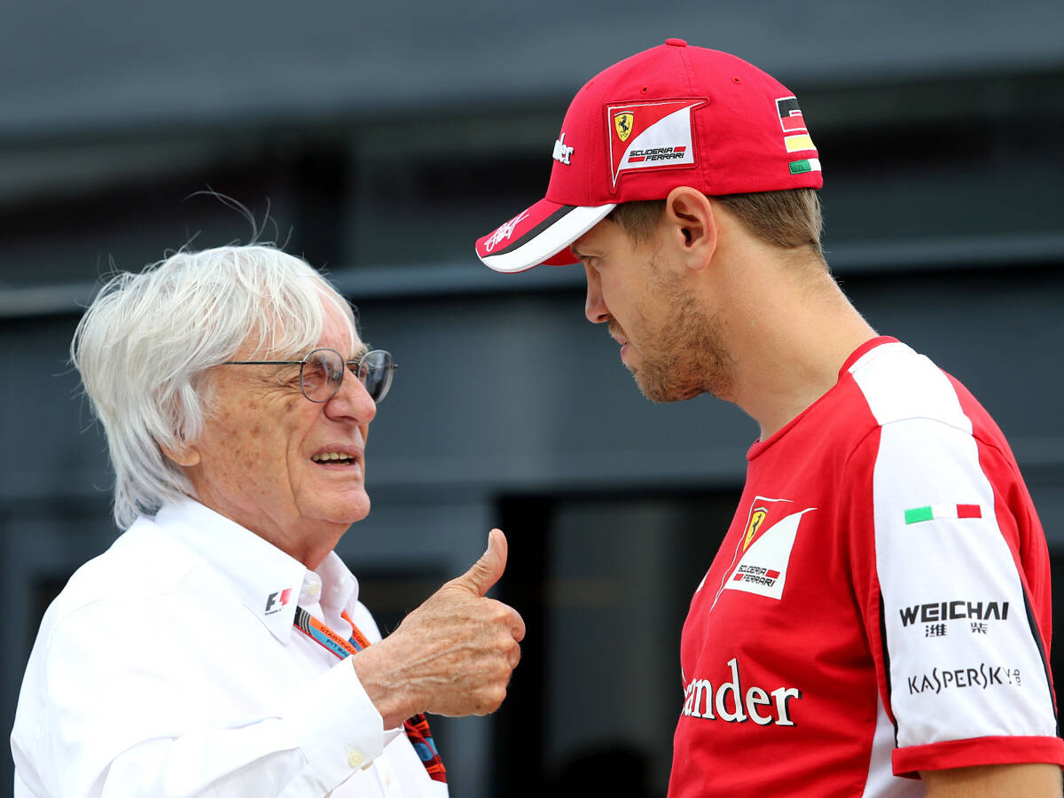 Foto zur News: Ecclestone mahnt Vettel #AND# Co.: Keine Kritik an Pirelli!