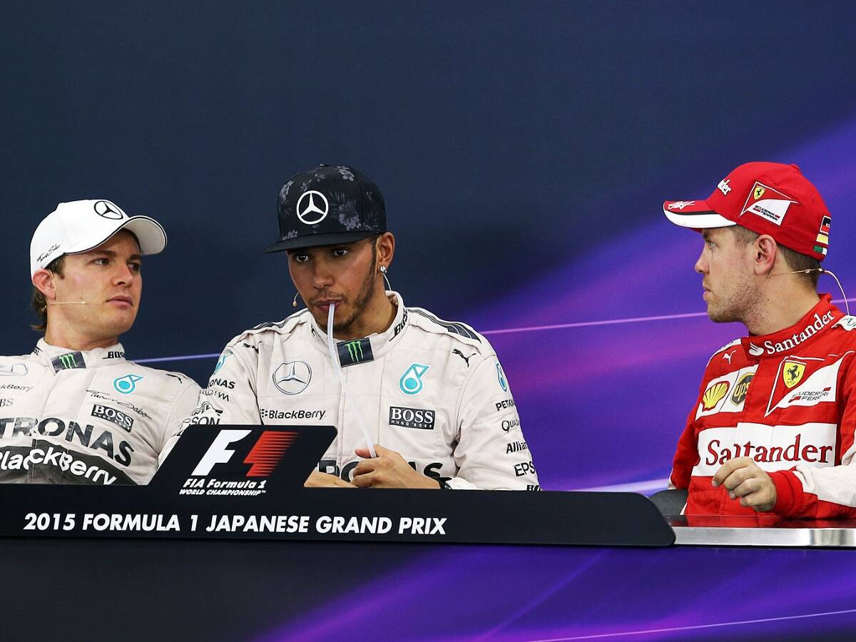 Foto zur News: Reifendruck: Rosberg kann nicht über Vettel-Witz lachen