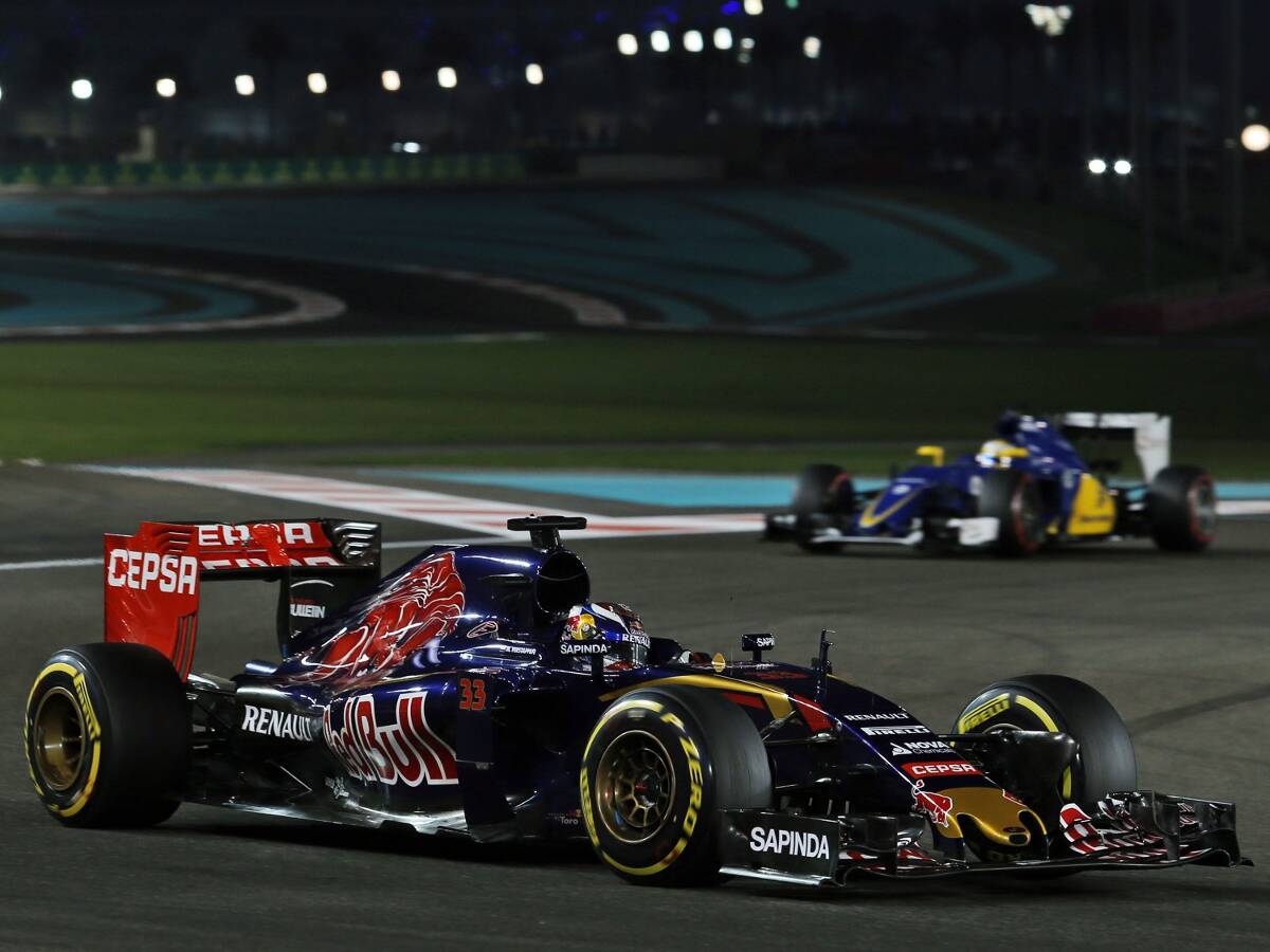 Foto zur News: Und wieder Probleme: Toro Rosso entschuldigt sich bei Sainz