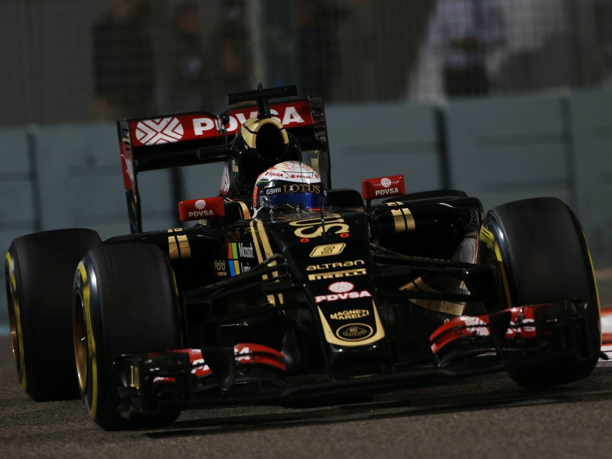 Foto zur News: Lotus: Grosjean punktet beim Abschied, Maldonado crasht
