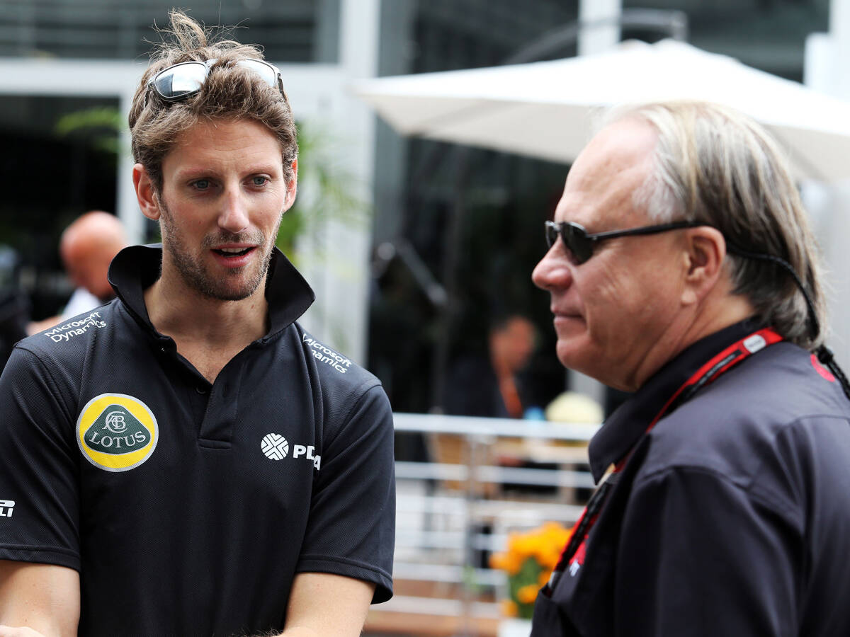 Foto zur News: Wichtiger Schritt für Haas: Grosjean bekommt Jungfernfahrt
